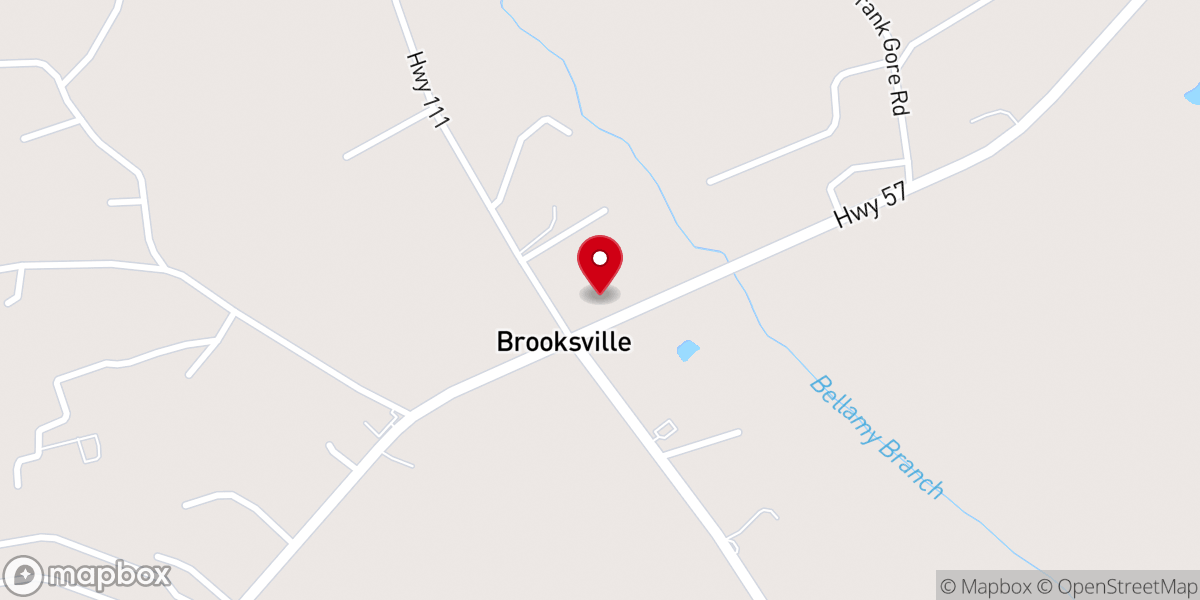Map showing location of Grace Christian Fellowship