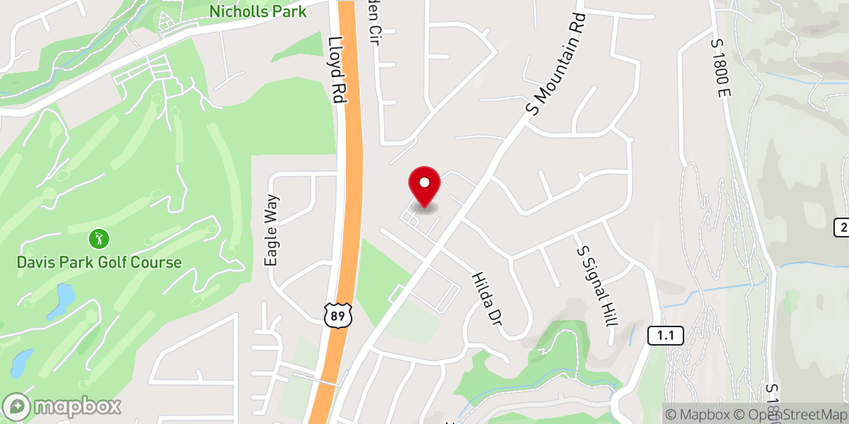 Map showing location of Mountain Road Evangelical Presbyterian Church