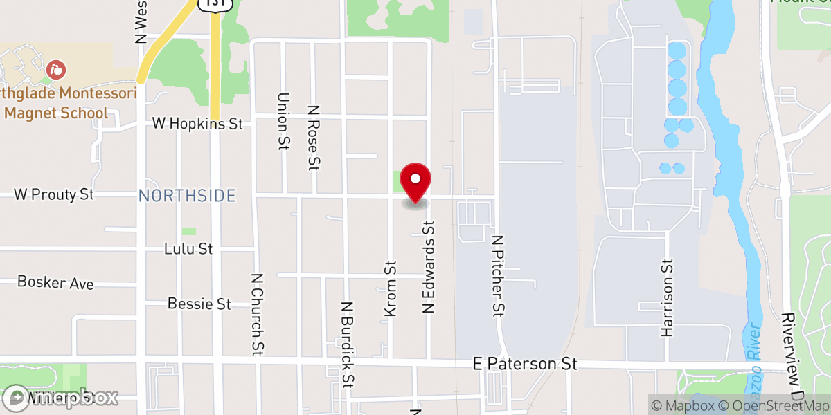 Map showing location of Progressive Deliverance Ministries Church