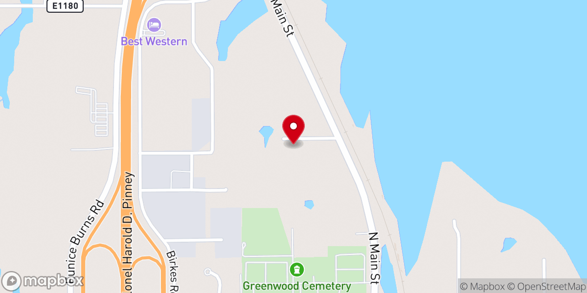 Map showing location of First United Methodist Church