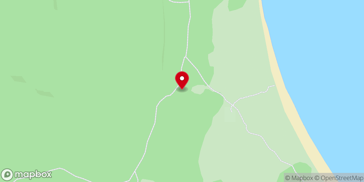 Map showing location of Leland Community Methodist Church