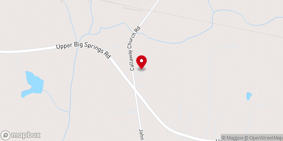 Map showing location of New River Church LaGrange