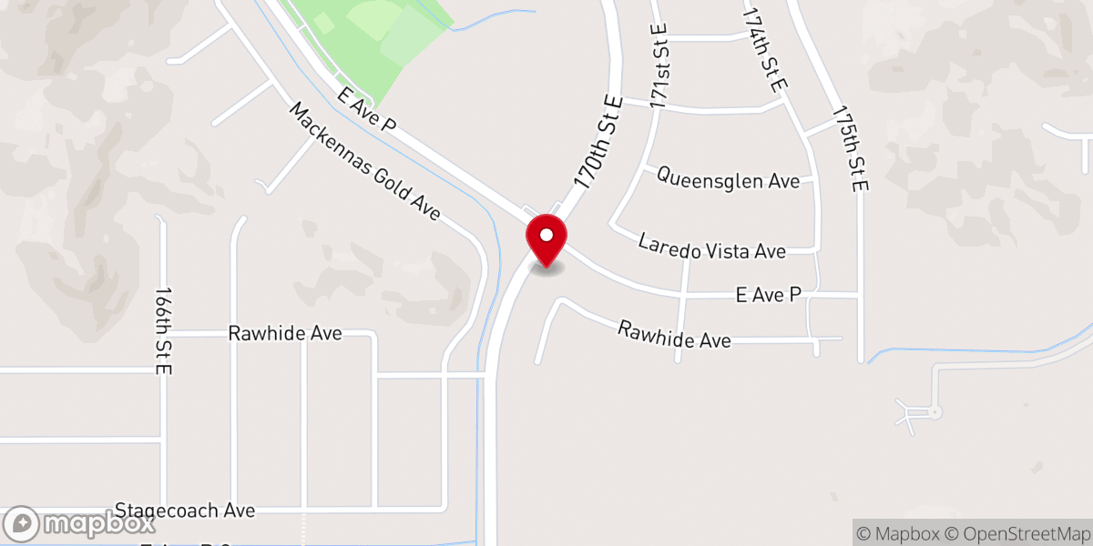 Map showing location of Bread of Heaven Ministries