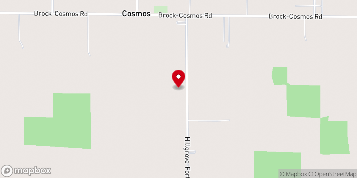 Map showing location of Sugar Grove Church of Christ