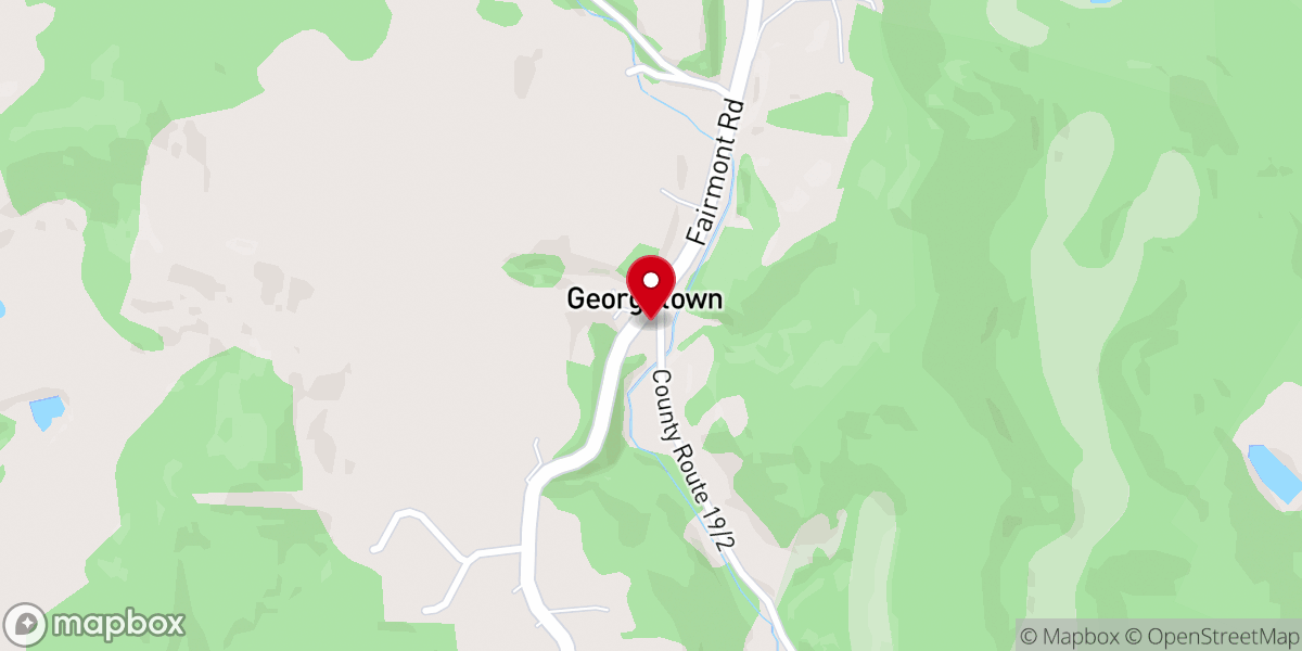 Map showing location of Sniders Temple United Methodist Church