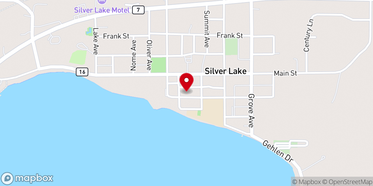 Map showing location of Grace Bible Church
