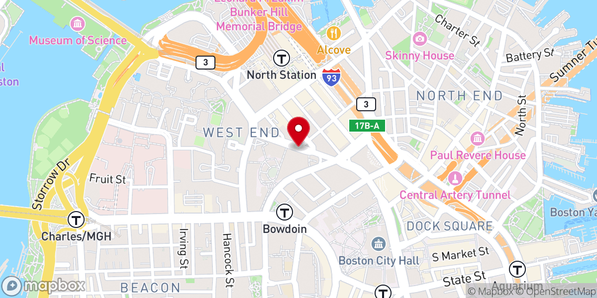 Map showing location of Seacoast Good News
