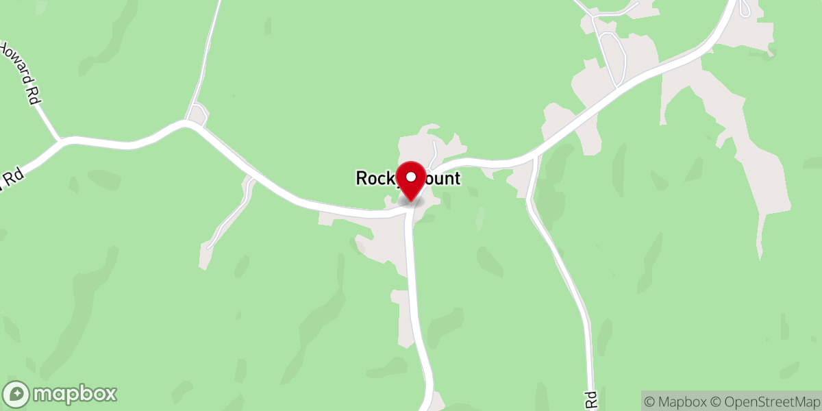 Map showing location of Cross Point camp