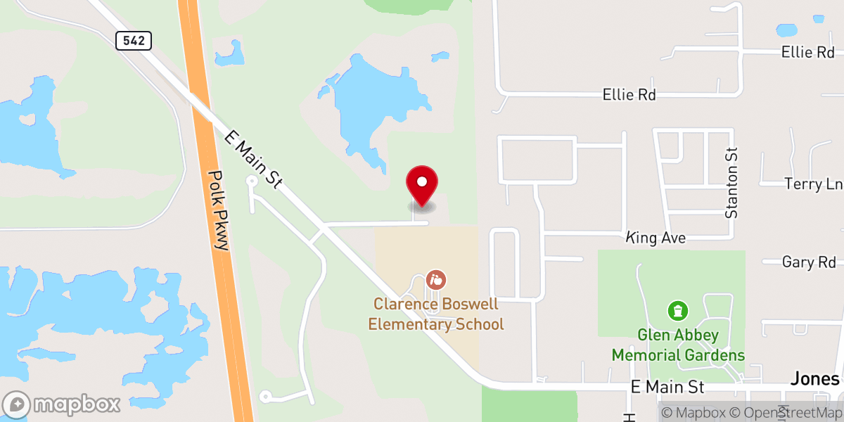 Map showing location of Anchor House Ministries