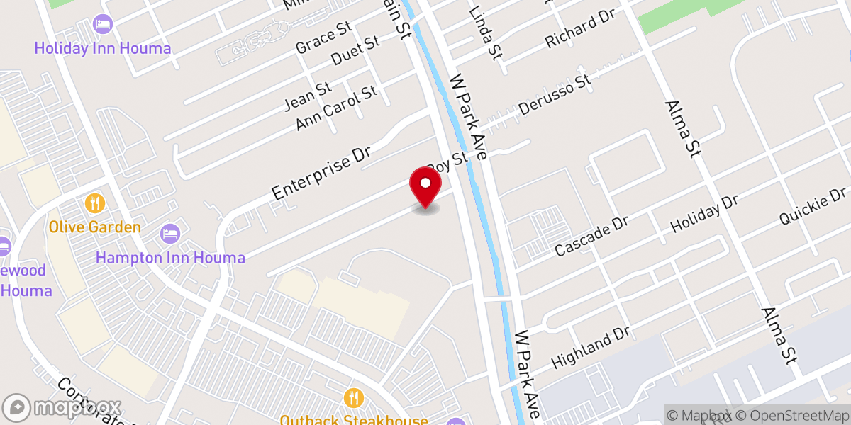 Map showing location of Temple of Praise