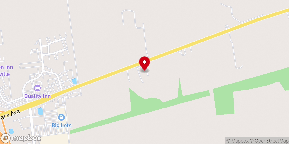 Map showing location of Running for My Life Ministries