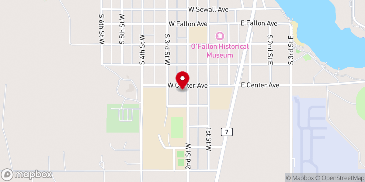 Map showing location of Saint John The Evangelist Catholic Church
