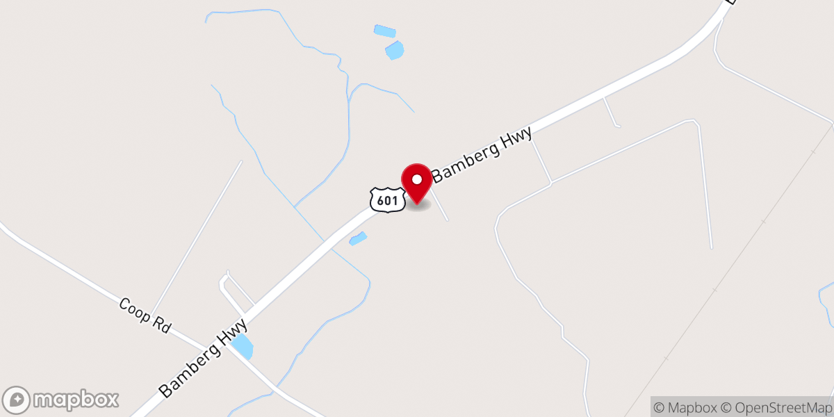 Map showing location of Grace Baptist Church