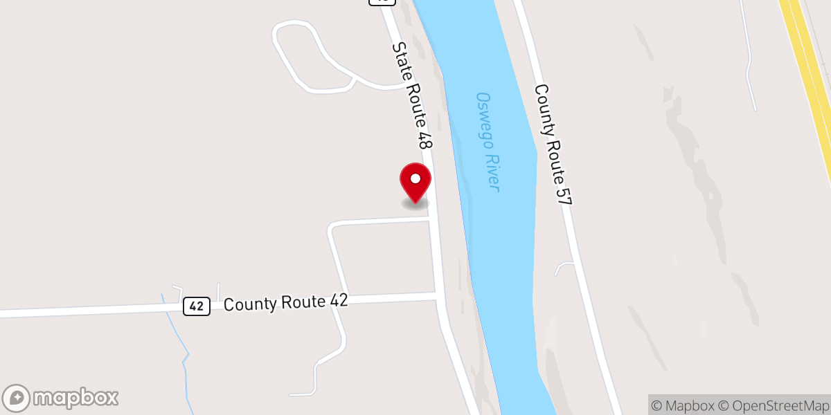 Map showing location of Our Lady of Perpetual Help Catholic Church