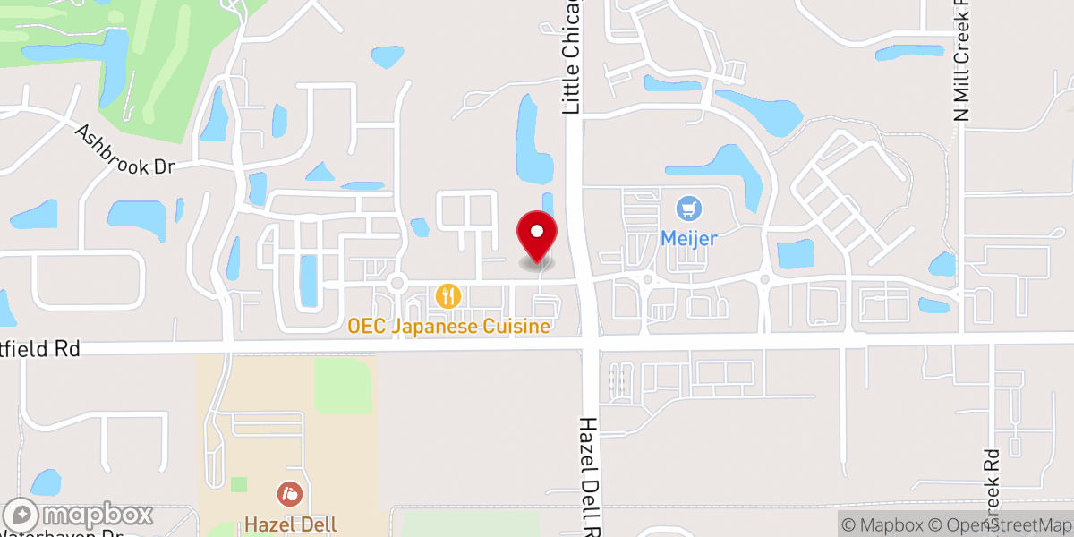 Map showing location of The Refuge Ministries International Church