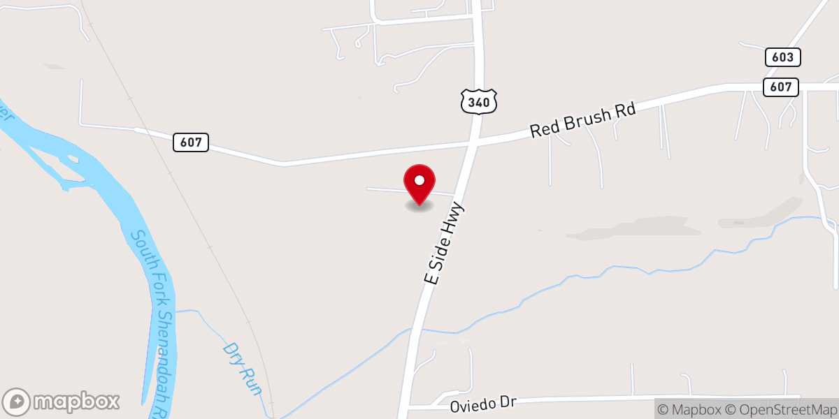 Map showing location of Bear Lithia Springs Baptist Church