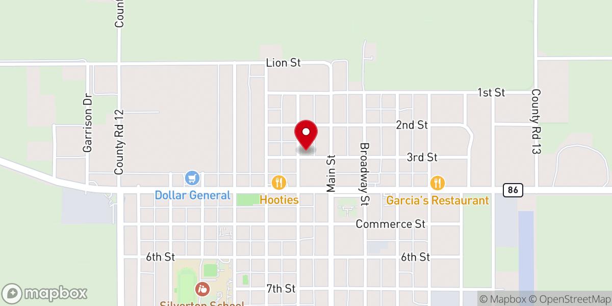 Map showing location of Our Lady of Loreto Catholic Church