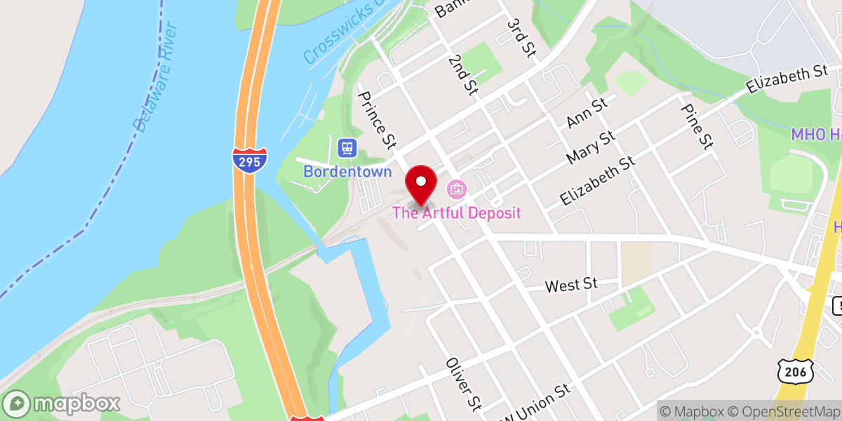 Map showing location of Christ Church Parish