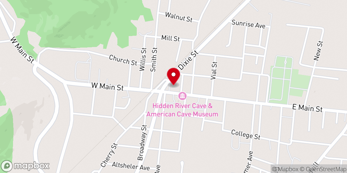 Map showing location of Fruition Church