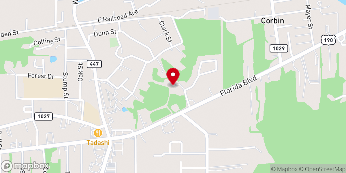 Map showing location of House of Praise