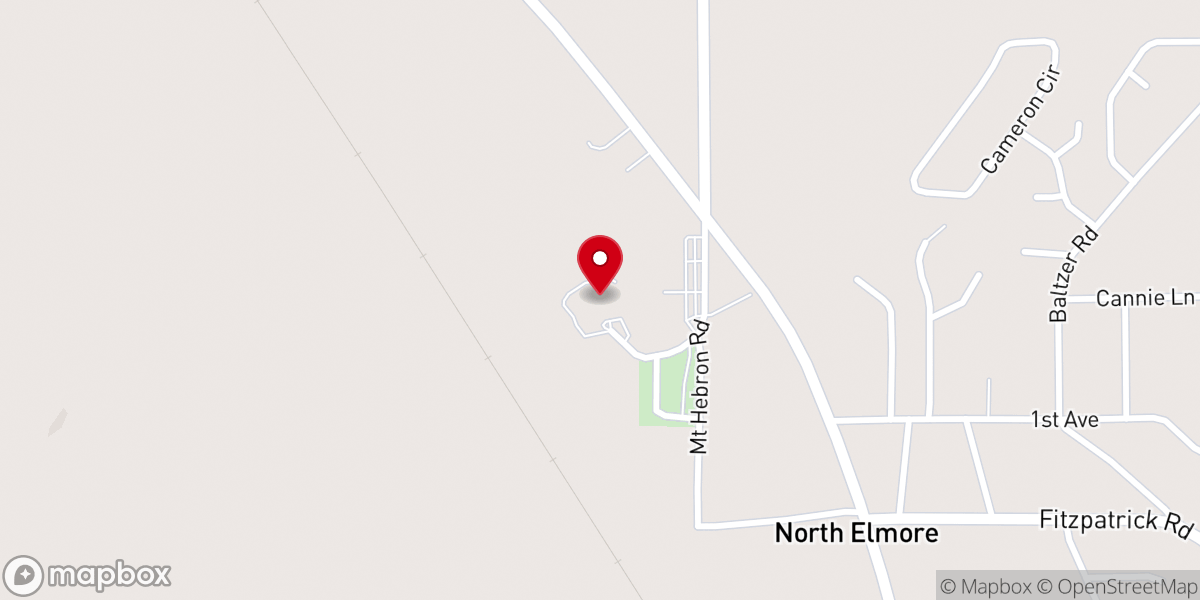 Map showing location of Merry Wood Lodge