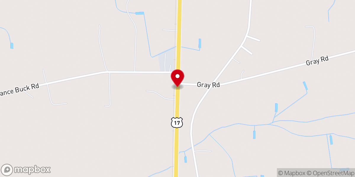 Map showing location of Restoring Outreach Ministry