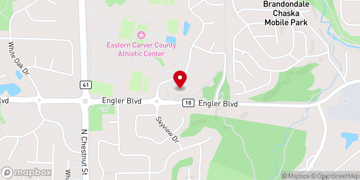 Map showing location of Cross of Hope Fellowship Inc