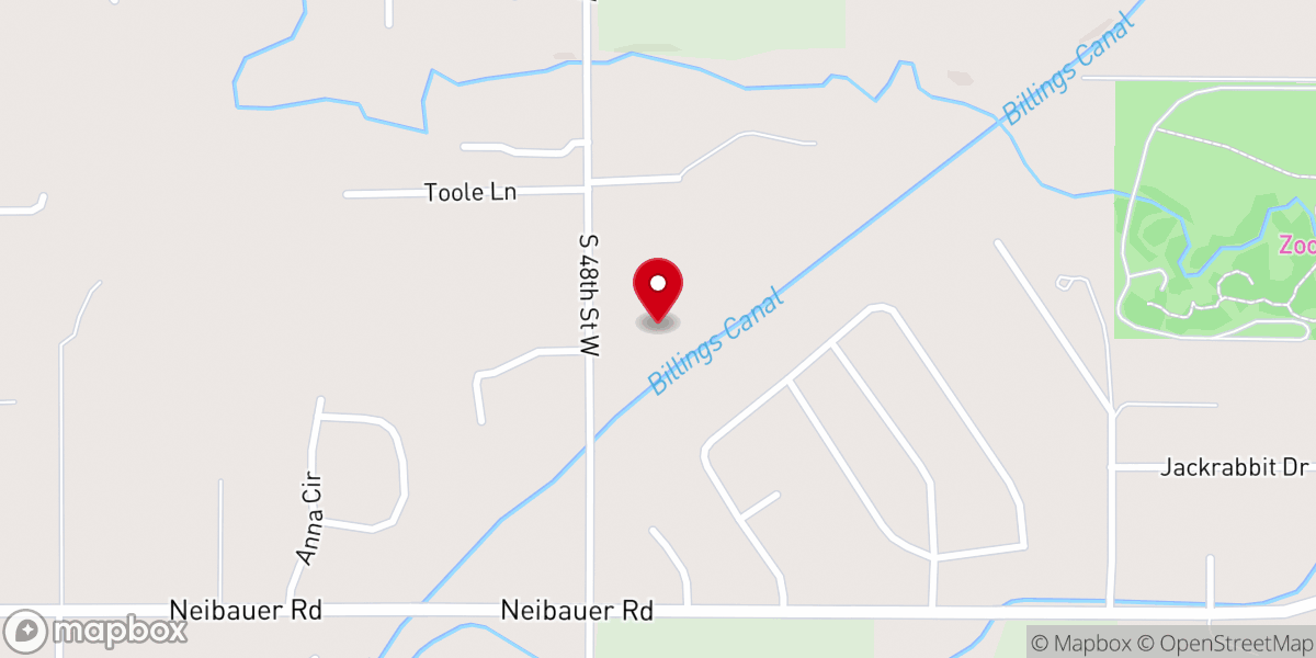 Map showing location of Calvary Chapel