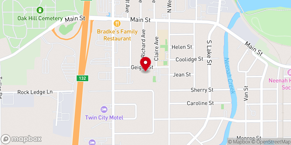 Map showing location of St. Gabriel the Archangel Catholic Church