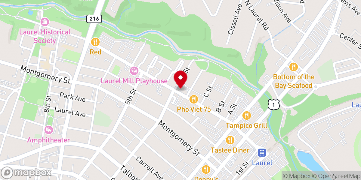 Map showing location of Redemption Community Church