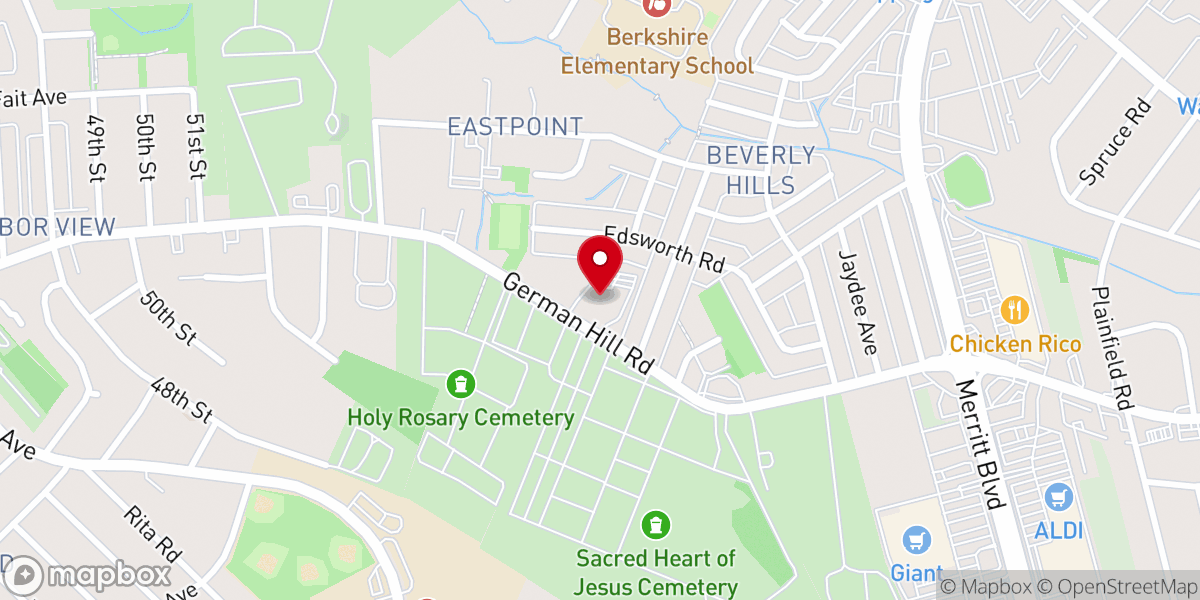 Map showing location of Synergy Community Church