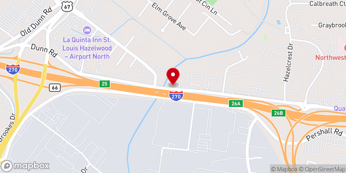 Map showing location of Everlasting Apostolic Church