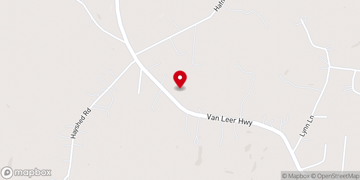 Map showing location of Charlotte Fagan Community Church