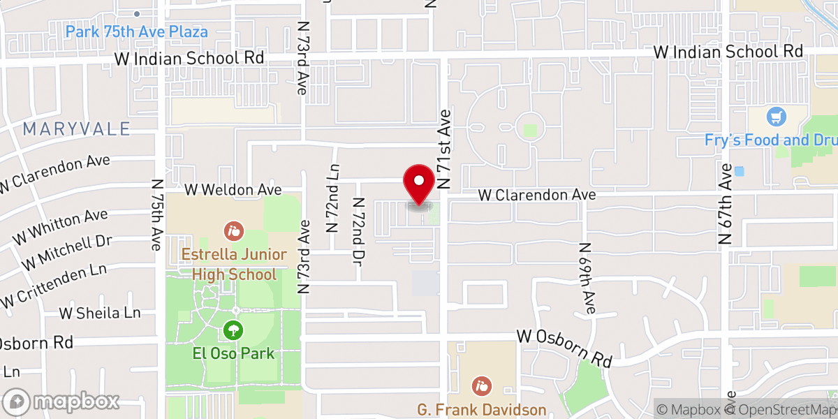 Map showing location of St. Augustine Roman Catholic Church