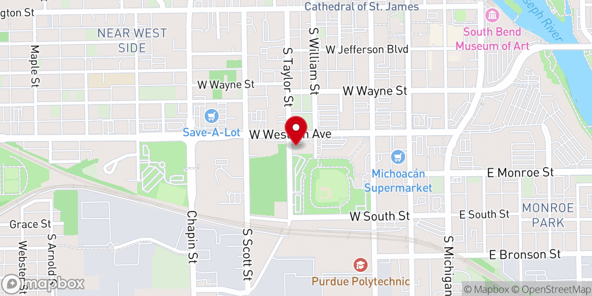 Map showing location of Sweethome Missionary Daycare Ministry Inc