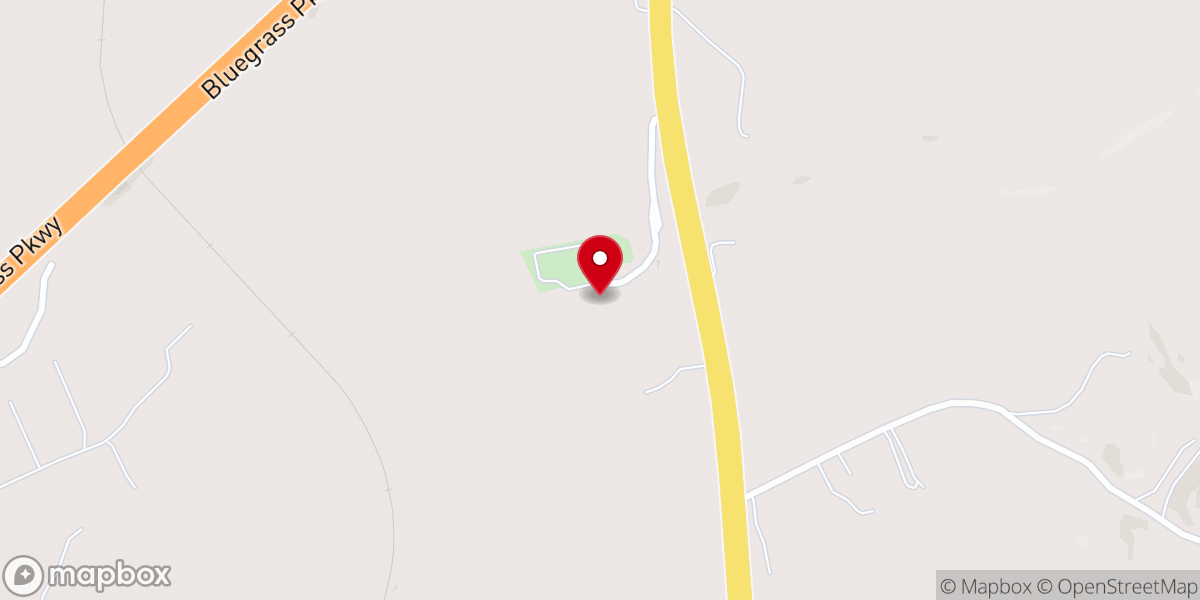 Map showing location of McCall Springs Church