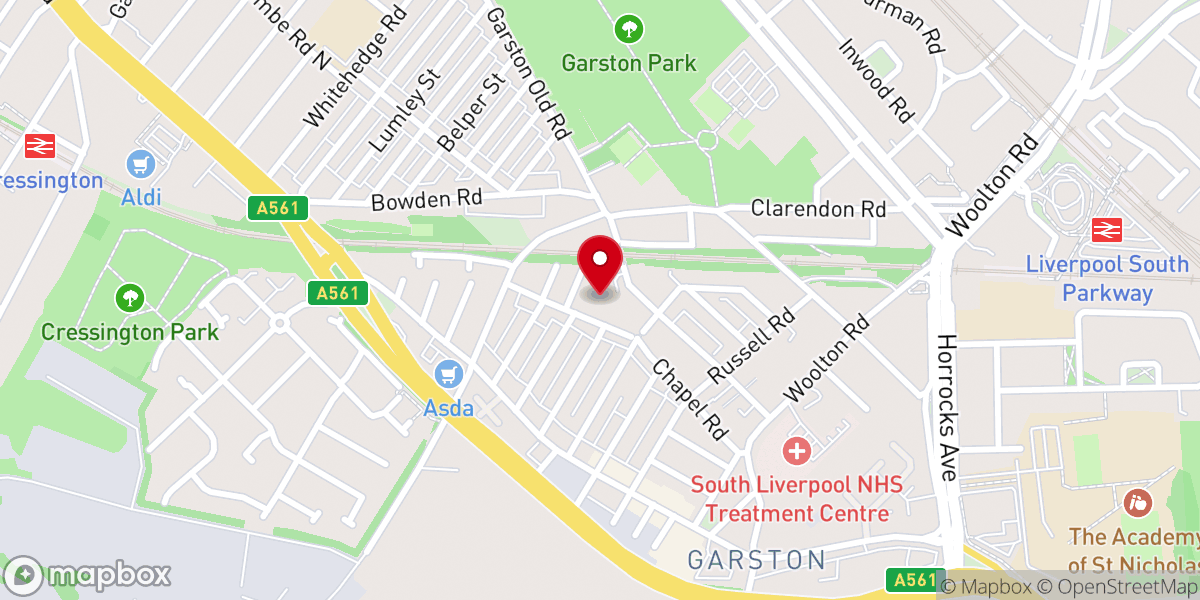 Map showing location of St Francis Of Assisi RC Church