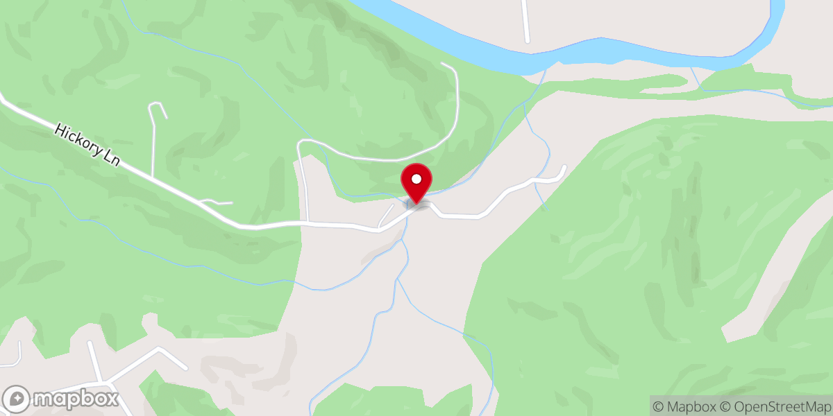 Map showing location of Peace Valley Ministries