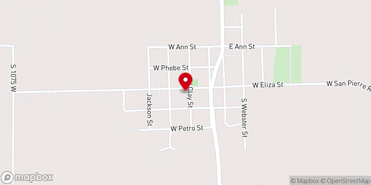 Map showing location of All Saints Catholic Church