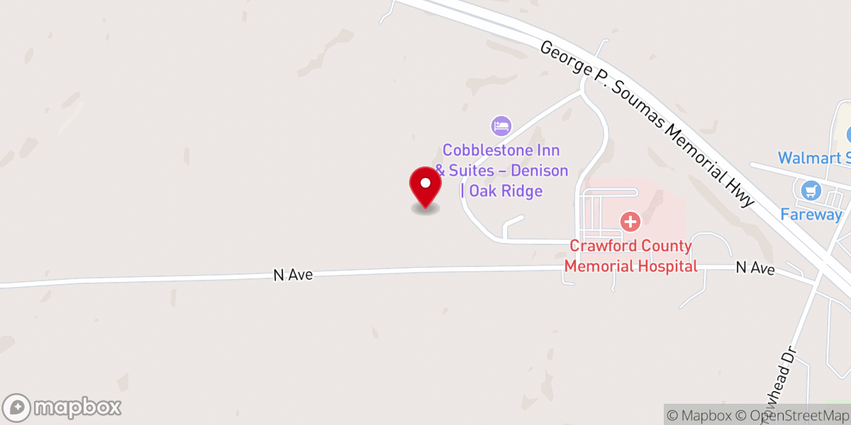 Map showing location of Grace Church