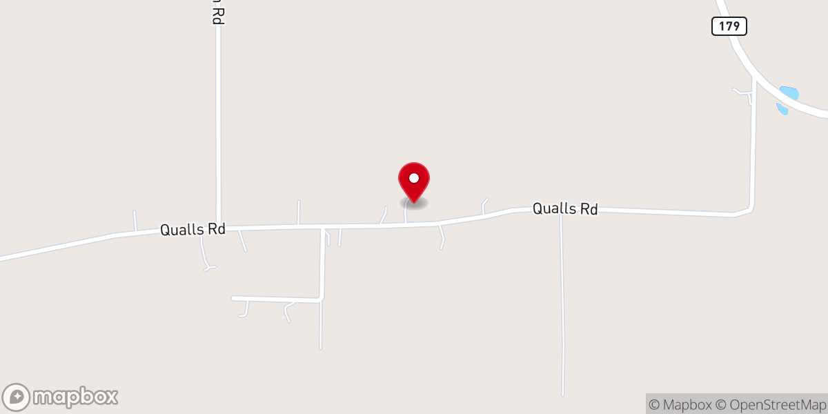 Map showing location of St James Church of God in Christ