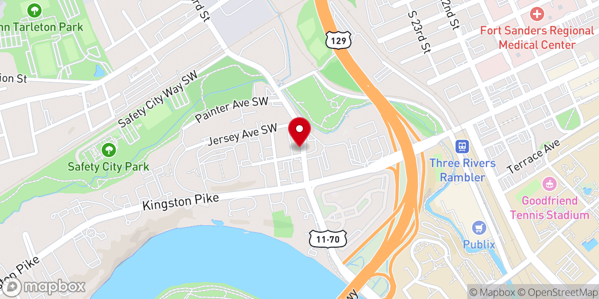 Map showing location of Campus Christian Ministry Inc