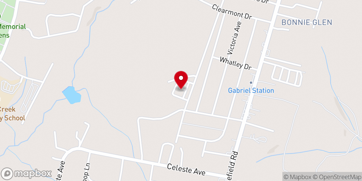 Map showing location of Hammond Grove Word Power Ministry