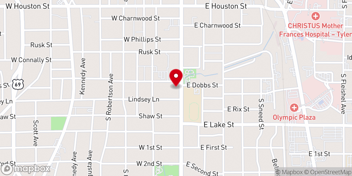 Map showing location of Program for Humanitarian Aid Inc