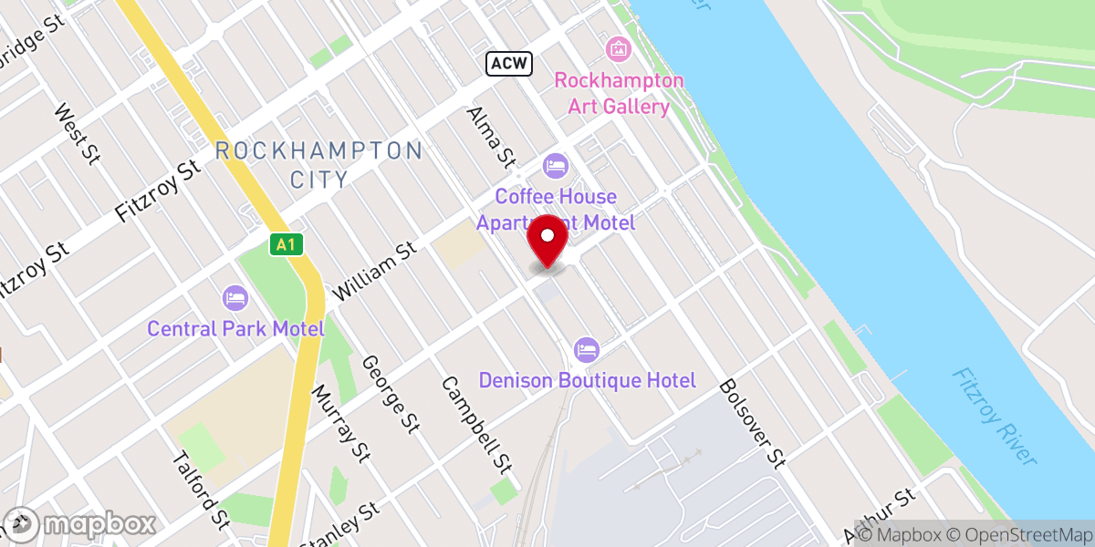 Map showing location of Erikka's All Occasion Beauty