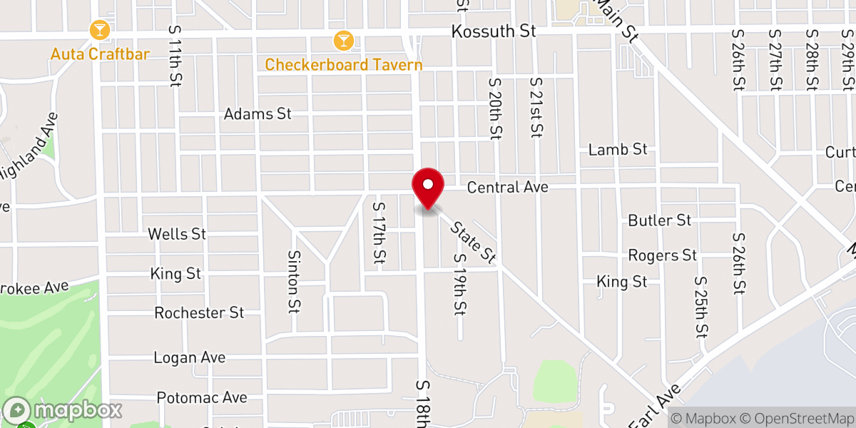 Map showing location of Iglesia Casa De Dios Columna Del Evangelio, Inc