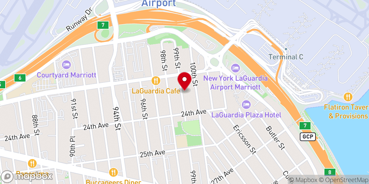Map showing location of Mercy Charity Inc