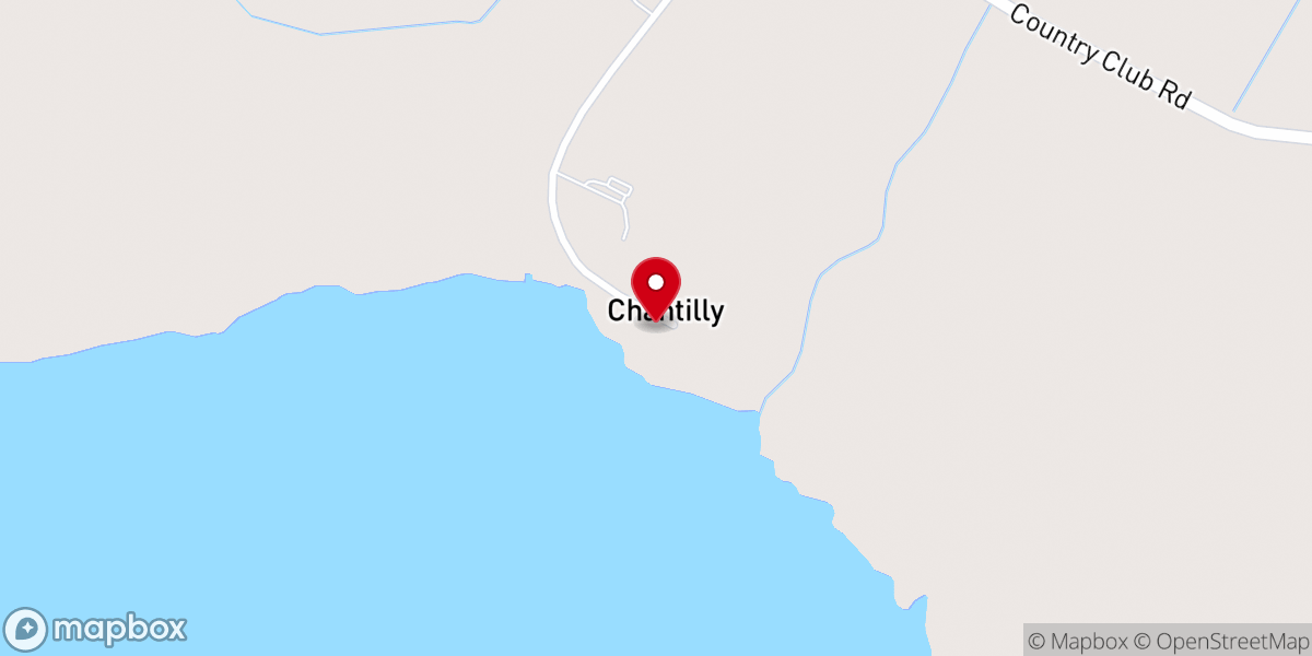 Map showing location of Elizabeth City Shrine Club