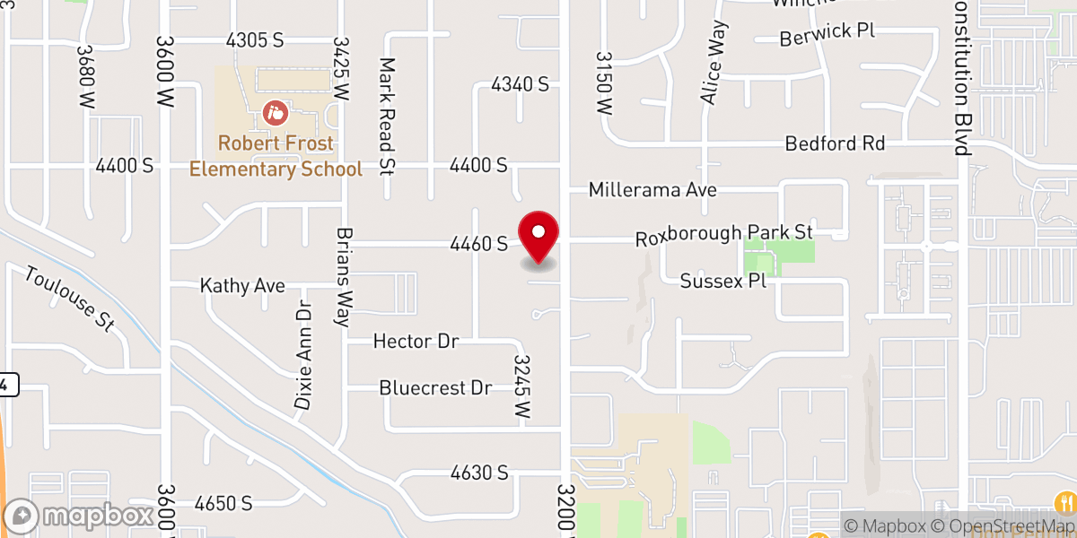 Map showing location of Utah Samoan Seventh-day Adventist Church