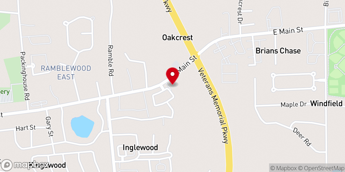 Map showing location of Statesboro SDA Church